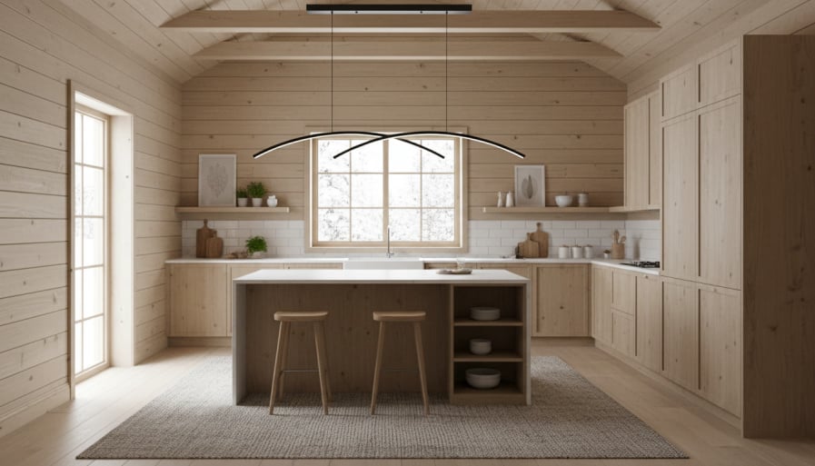 Светильник дизайнерский подвесной из дерева от производителя WoodWave 