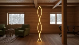 Светильник напольный коллекции Змейка WoodWave