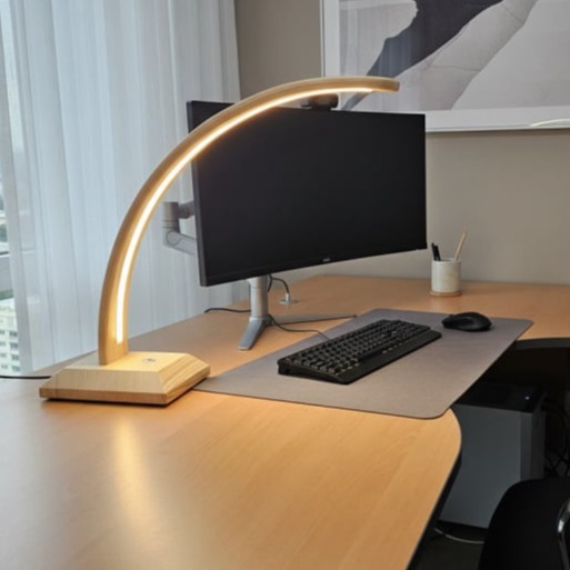 Настольные светильники из дерева С коллекции от производителя Woodwave