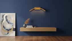 Светильник из дуба настенный WoodWave