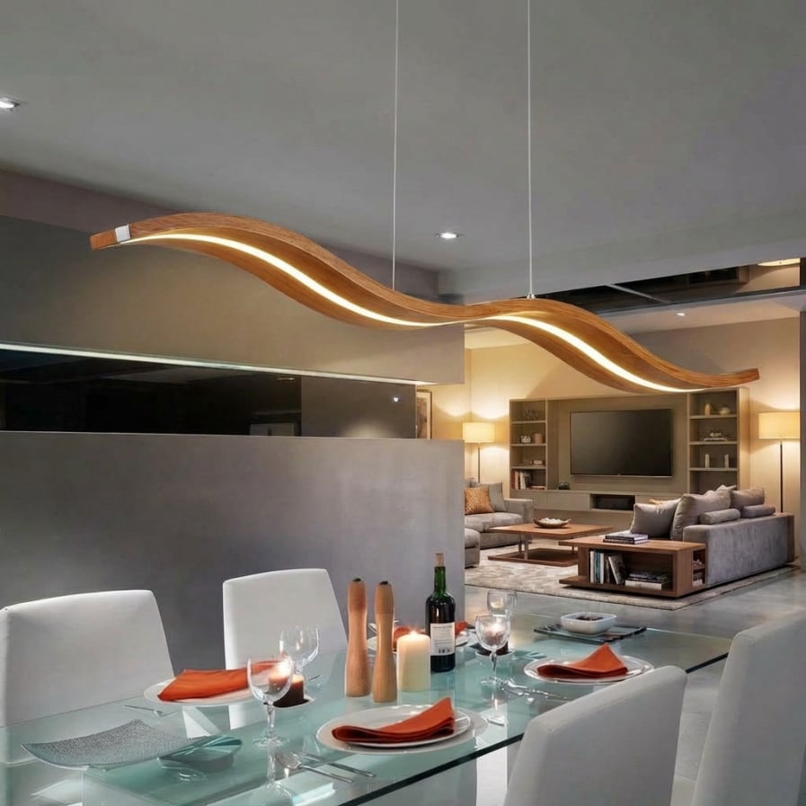 Подвесной светильник, коллекция Змейка от производителя WoddWave