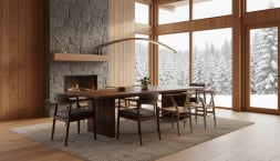 Светильник из дуба подвесной WoodWave